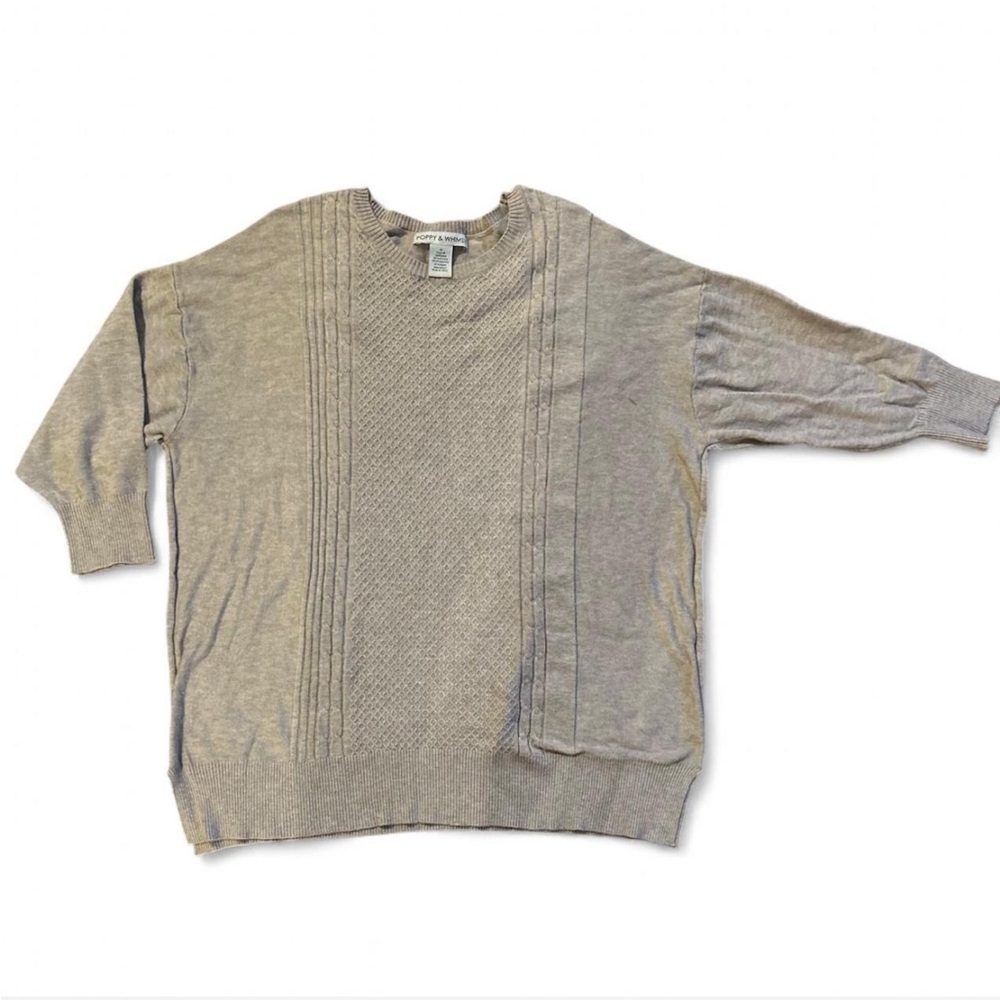 Elegant Gray Women's Blouse
